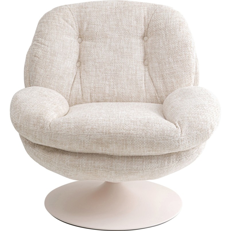 Beige draaistoel - Cosy - Kare Design