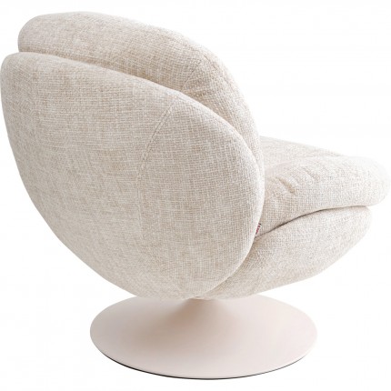 Draaifauteuil Cosy beige Kare Design
