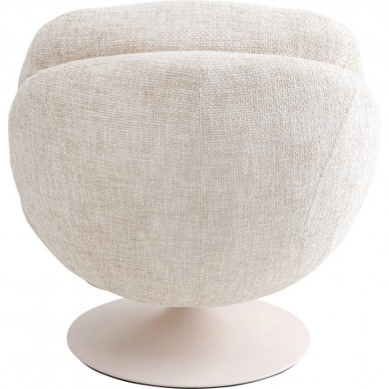 Draaifauteuil Cosy beige Kare Design