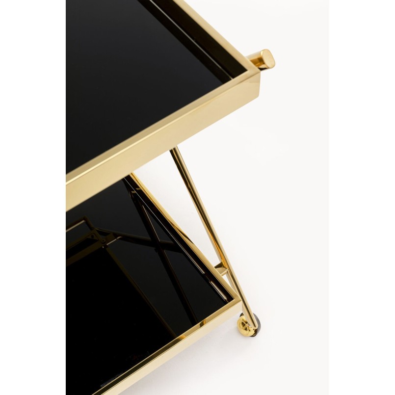 Gold Rectangular Serving Table - Casino - Kare Design