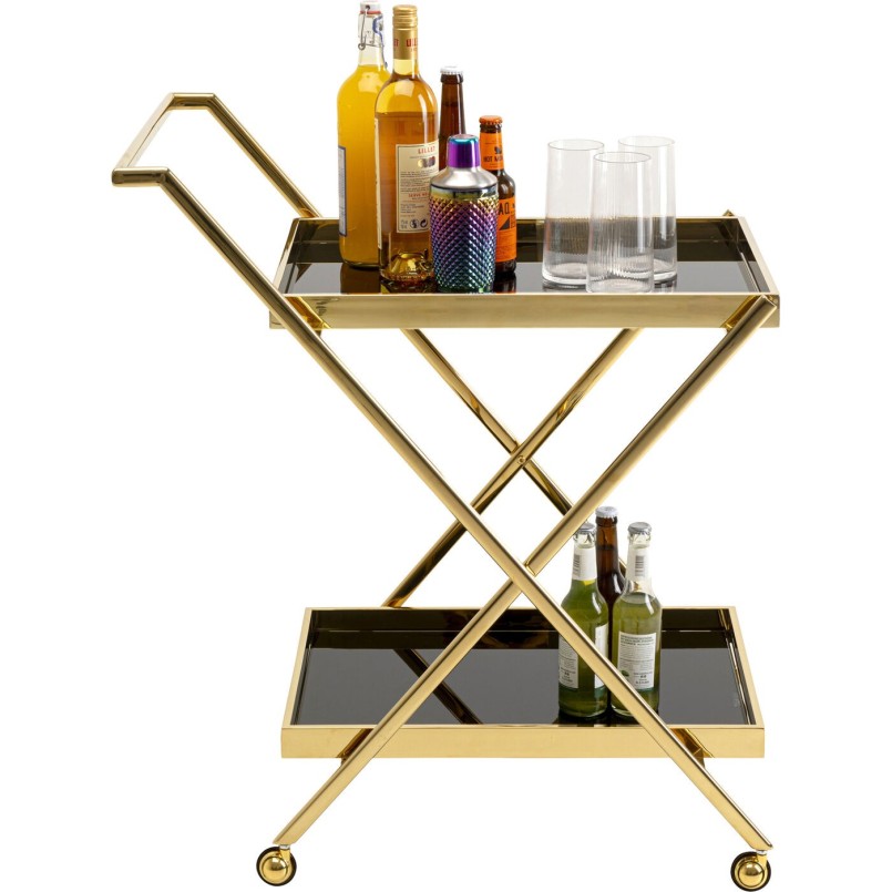 Gouden Rechthoekige Serveertafel - Casino - Kare Design