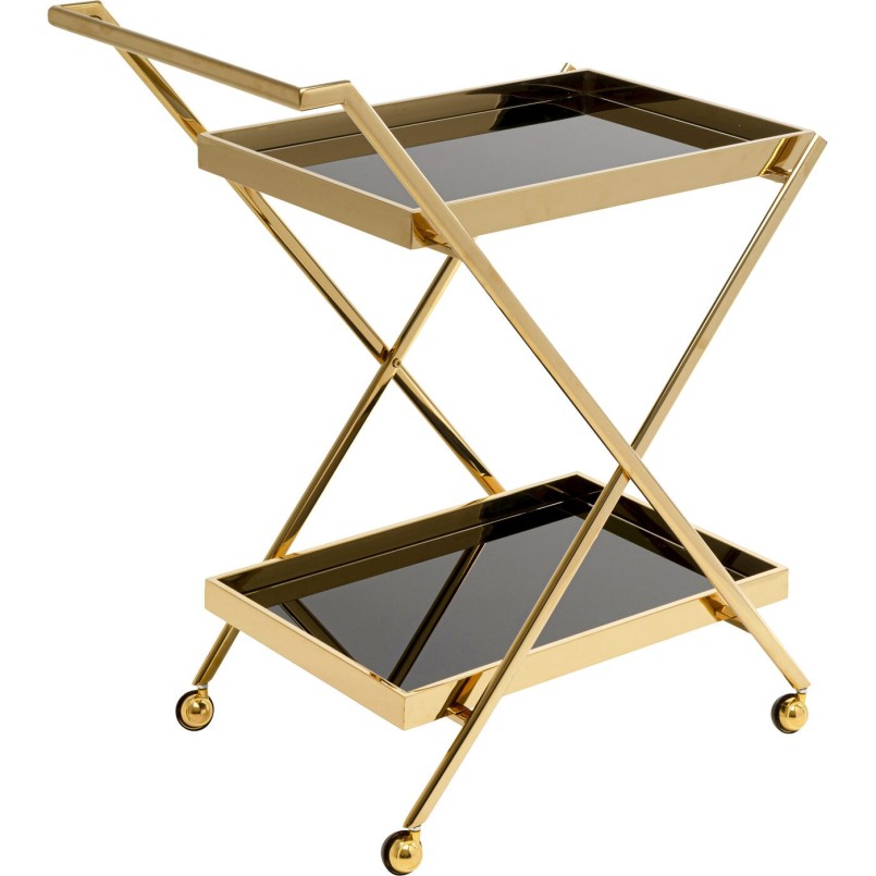 Gouden Rechthoekige Serveertafel - Casino - Kare Design