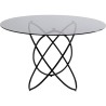Eettafel Molekular Ø120cm zwart Kare Design