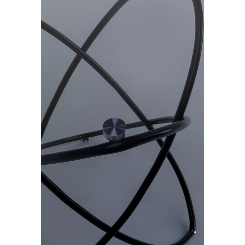 Table Molekular Ø120cm black Kare Design