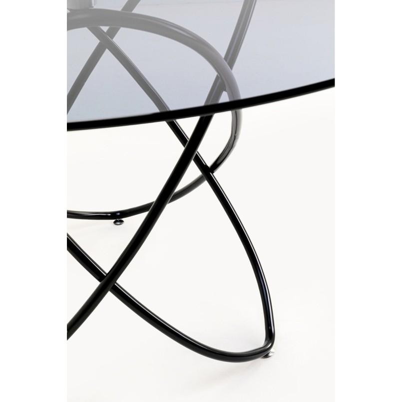 Table Molekular Ø120cm black Kare Design