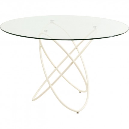 Table Molekular Ø120cm beige Kare Design
