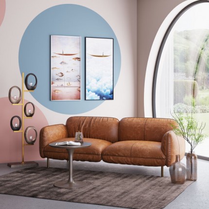 Vloerlamp Five Loops 173cm Kare Design