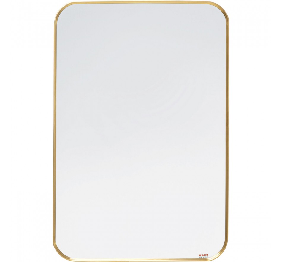 Spiegel Simply 90x60cm messing Kare Design Spiegel Simply 90x60cm messing Kare Design