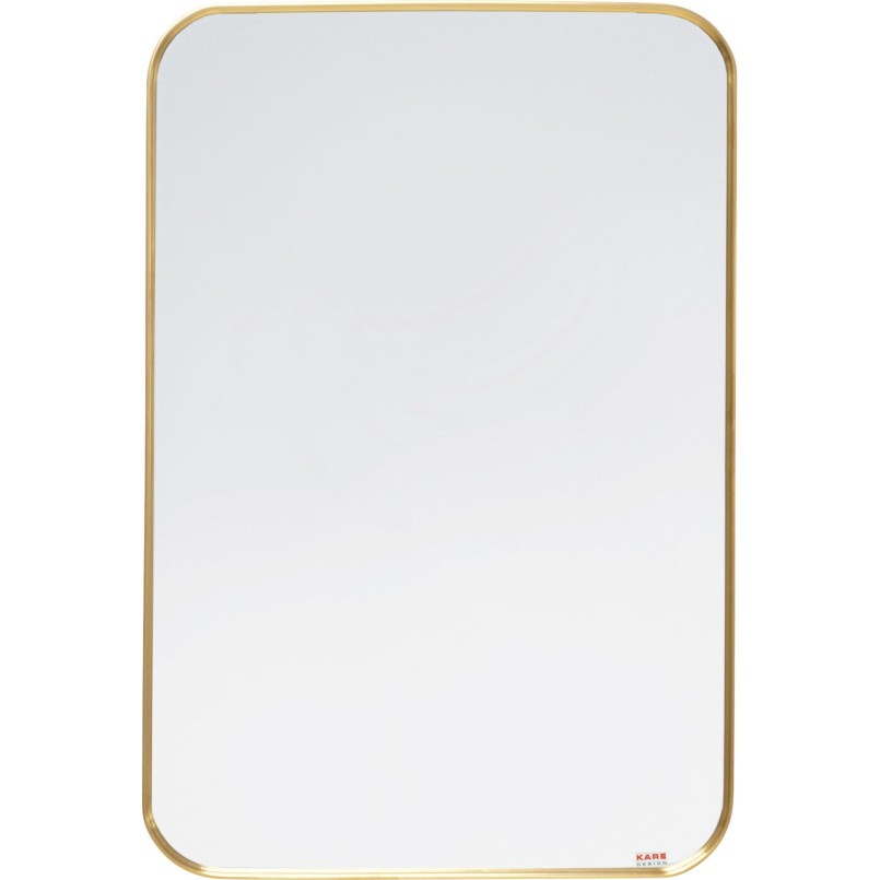 Wall Mirror Simply 90x60cm brass Kare Design