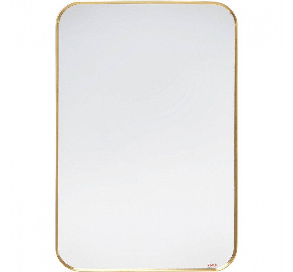 Wall Mirror Simply 120x80cm brass Kare Design Wall Mirror Simply 120x80cm brass Kare Design