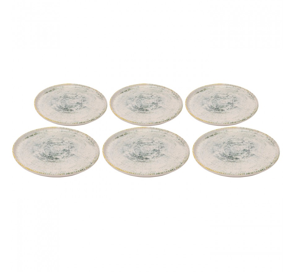 Borden Pippa Ø21cm (6/set) Kare Design Borden Pippa Ø21cm (6/set) Kare Design
