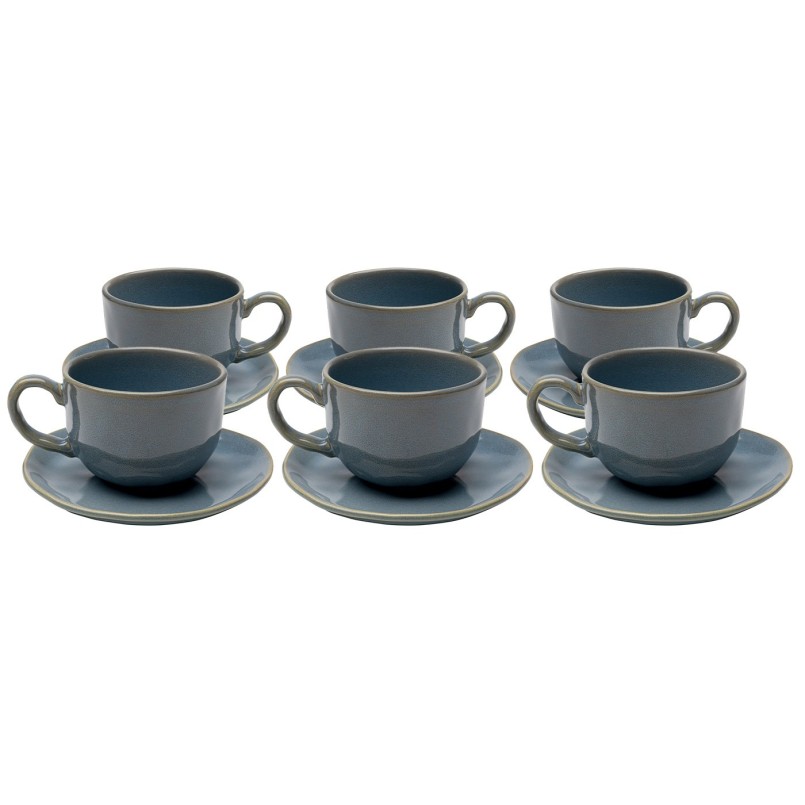 Koffiekoppen Organic blauw (6/set) Kare Design
