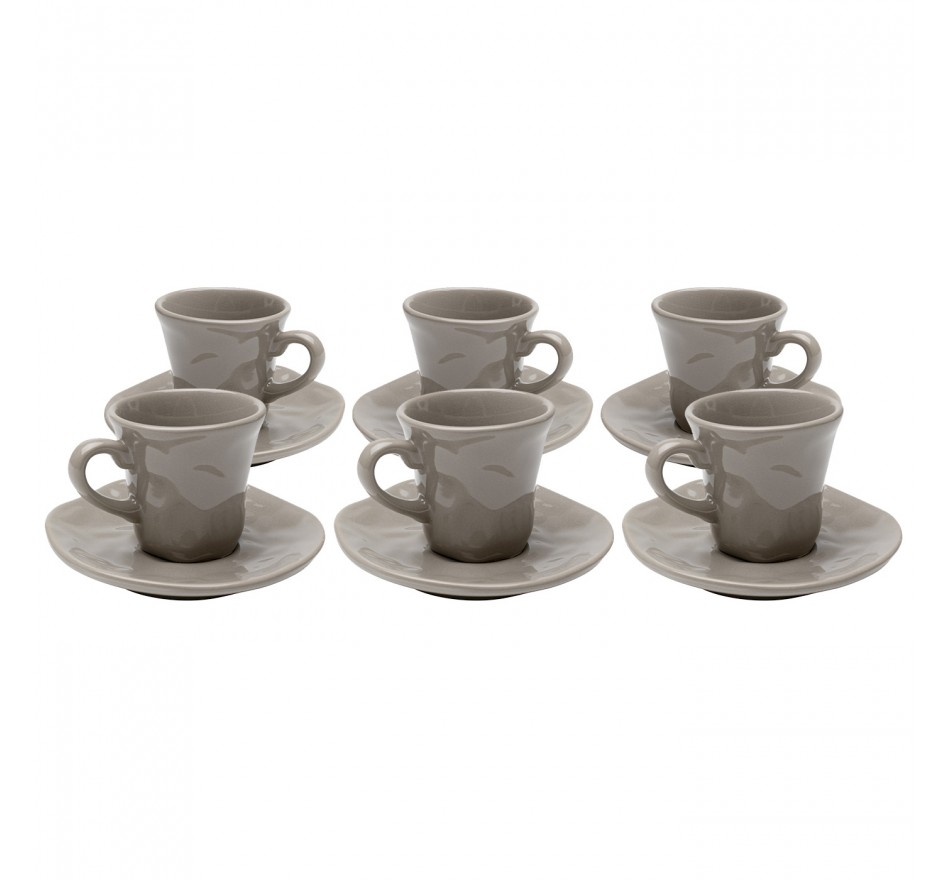 Espressokopje Organic taupe (6/set) Kare Design Espressokopje Organic taupe (6/set) Kare Design