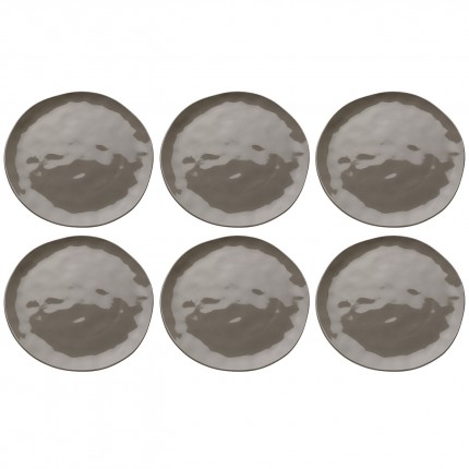 Borden Organic Ø20cm taupe (6/Set) Kare Design