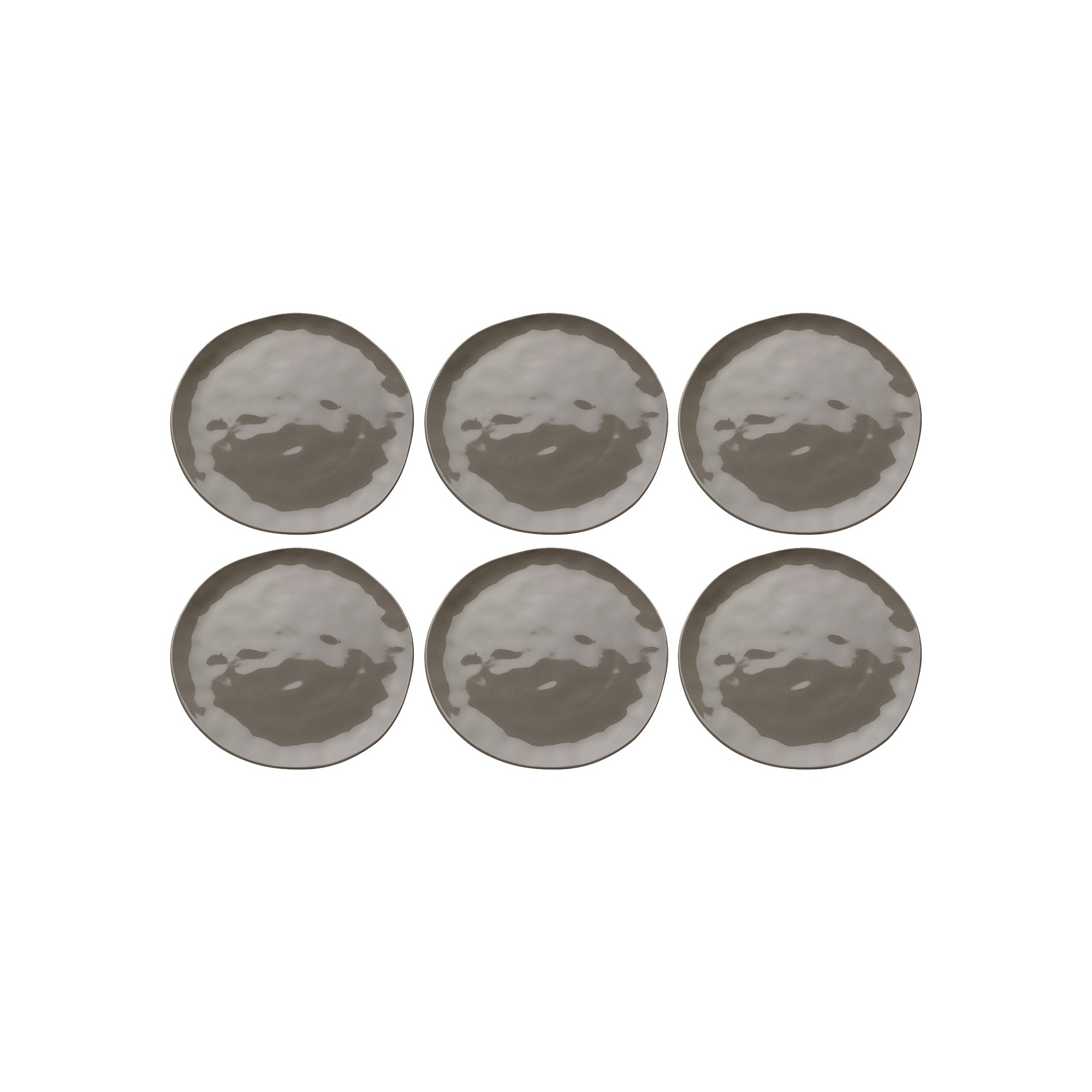 Borden Organic Ø20cm taupe (6/Set) Kare Design