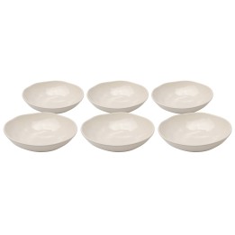 Soepborden Organic Ø22cm creme (6/Set) Kare Design