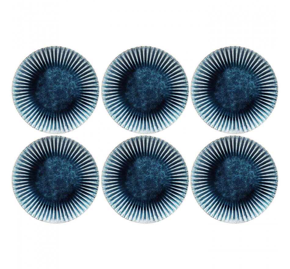 Borden Mustique Rim Ø21cm (6/Set) Kare Design Borden Mustique Rim Ø21cm (6/Set) Kare Design