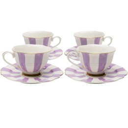 Coffee Cup Harlequin purple (4/set) Kare Design