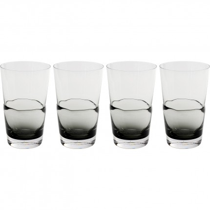 Waterglazen Mimi grijs (4/set) Kare Design Waterglazen Mimi grijs (4/set) Kare Design