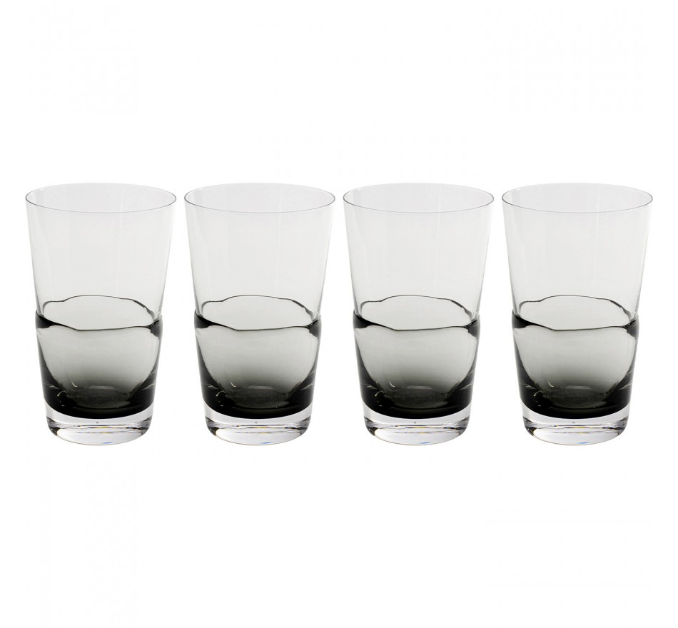 Waterglazen Mimi grijs (4/set) Kare Design Waterglazen Mimi grijs (4/set) Kare Design