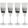 Champagneglazen Mimi grijs (4/set) Kare Design