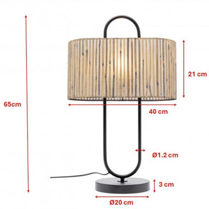Table Lamp Philadelphia 65cm Kare Design