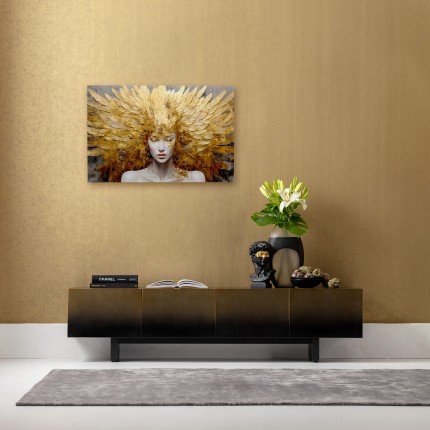 Wandfoto hemelse vrouw 120x80cm Kare Design