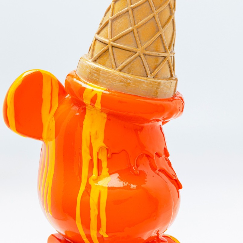 Orange ice bear decoration - Kare Design