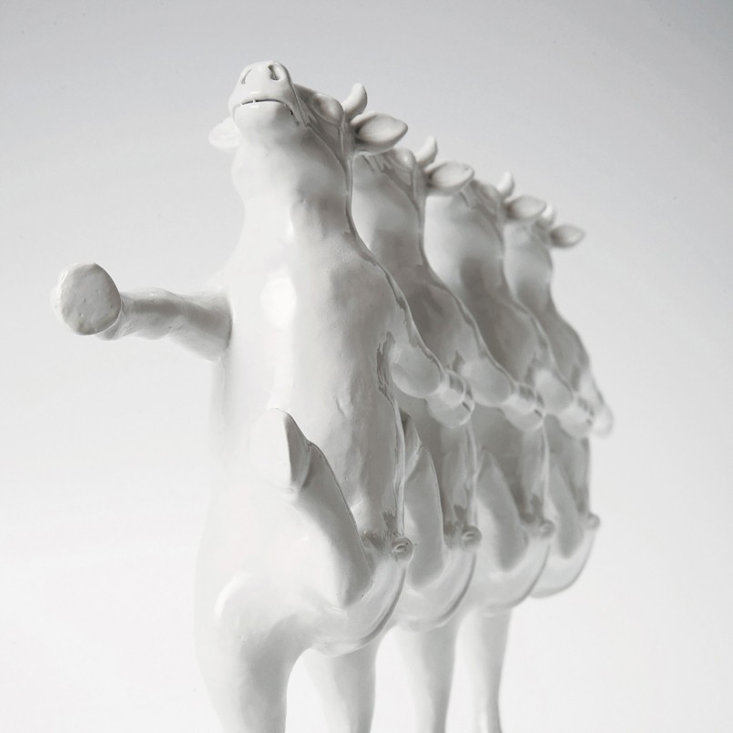 Deco Figurine Dancing Cows Kare Design