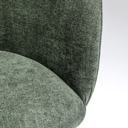 Draaistoel met armleuningen Lady Loco Coco groen Kare Design