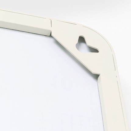 Spiegel Curve rechthoekig 200x70cm beige Kare Design