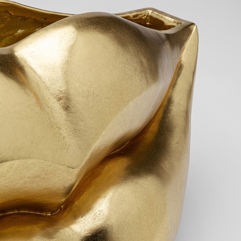 Vase lips gold Kare Design