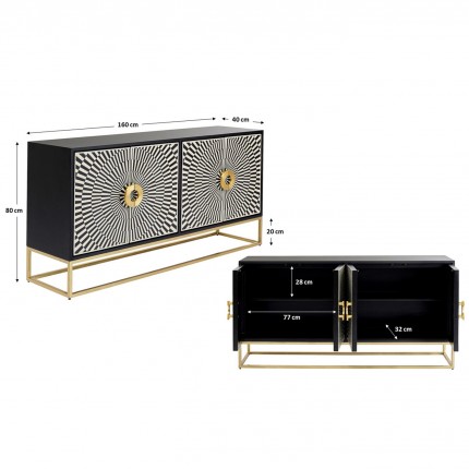 Dressoir Electro Kare Design
