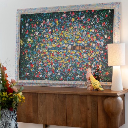 Framed Picture floating flower market 150x100cm Kare Design Framed Picture floating flower market 150x100cm Kare Design