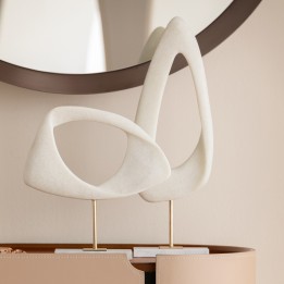 White abstract decoration - Soft - Kare Design