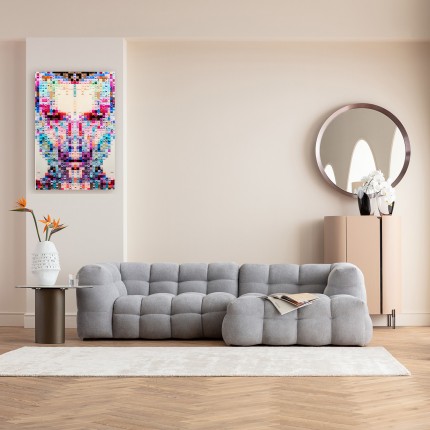 Glass Picture pixel face 80x120cm Kare Design