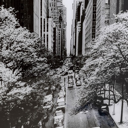 Glass Picture streets of New York 80x120cm Kare Design