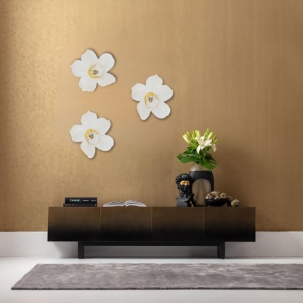 Wanddecoratie Orchid Wit 44cm Kare Design