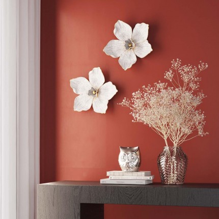 Wanddecoratie Orchid Wit 44cm Kare Design