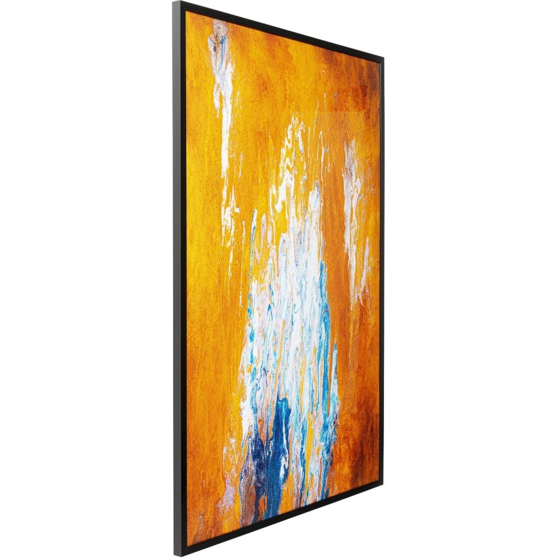 Schilderij Artistas 80x120cm oranje Kare Design