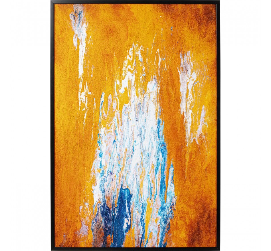 Schilderij Artistas 80x120cm oranje Kare Design Schilderij Artistas 80x120cm oranje Kare Design