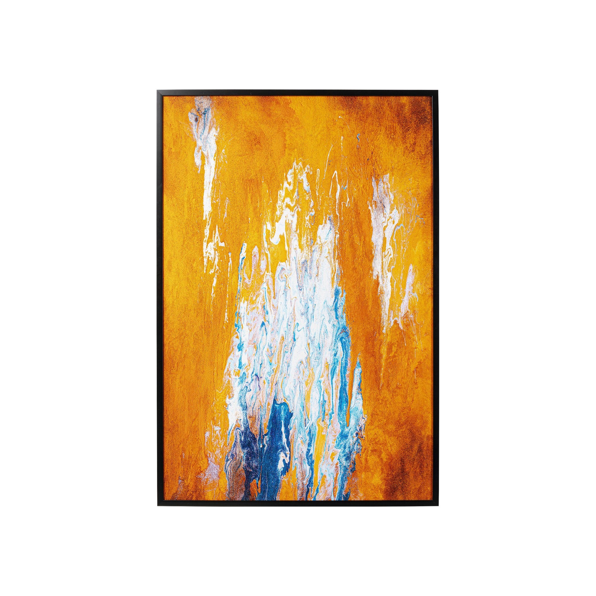 Framed Picture Artistas 80x120cm orange Kare Design