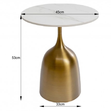 Side Table Nube Tulip Ø45cm Kare Design Side Table Nube Tulip Ø45cm Kare Design