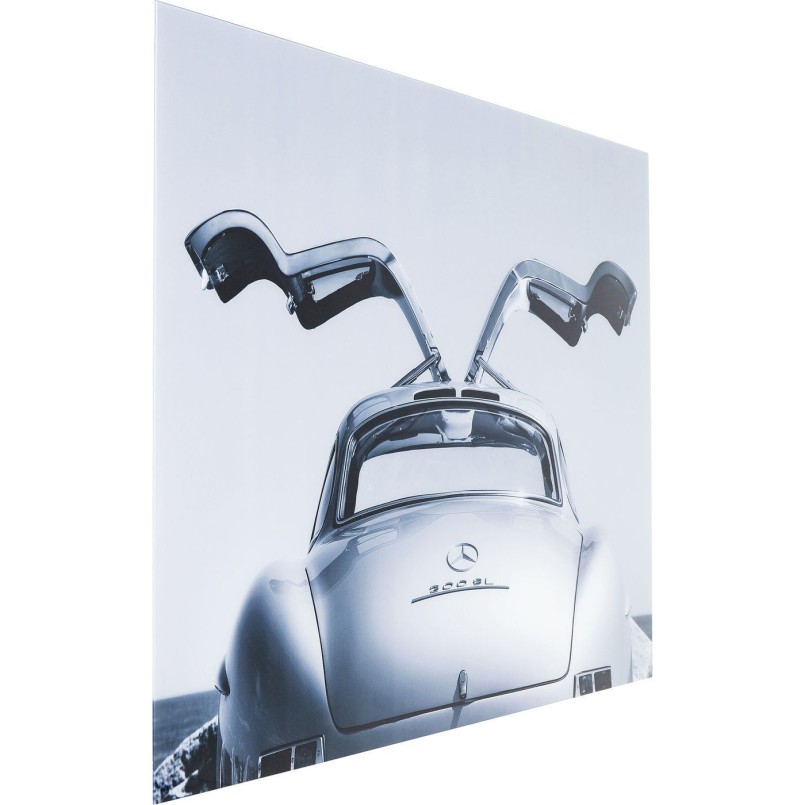 Picture Glass Oldtimer Back 120x80cm Kare Design