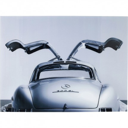 Picture Glass Oldtimer Back 120x80cm Kare Design