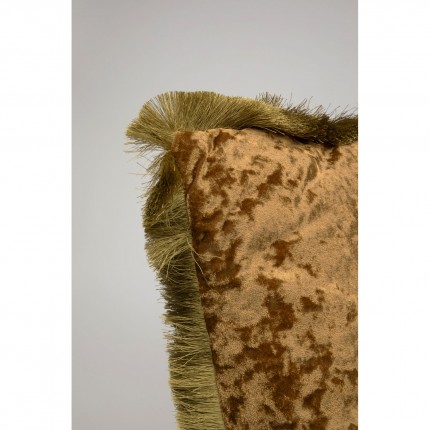 Cushion Fringe Cannes 55x55cm yellow Kare Design Cushion Fringe Cannes 55x55cm yellow Kare Design