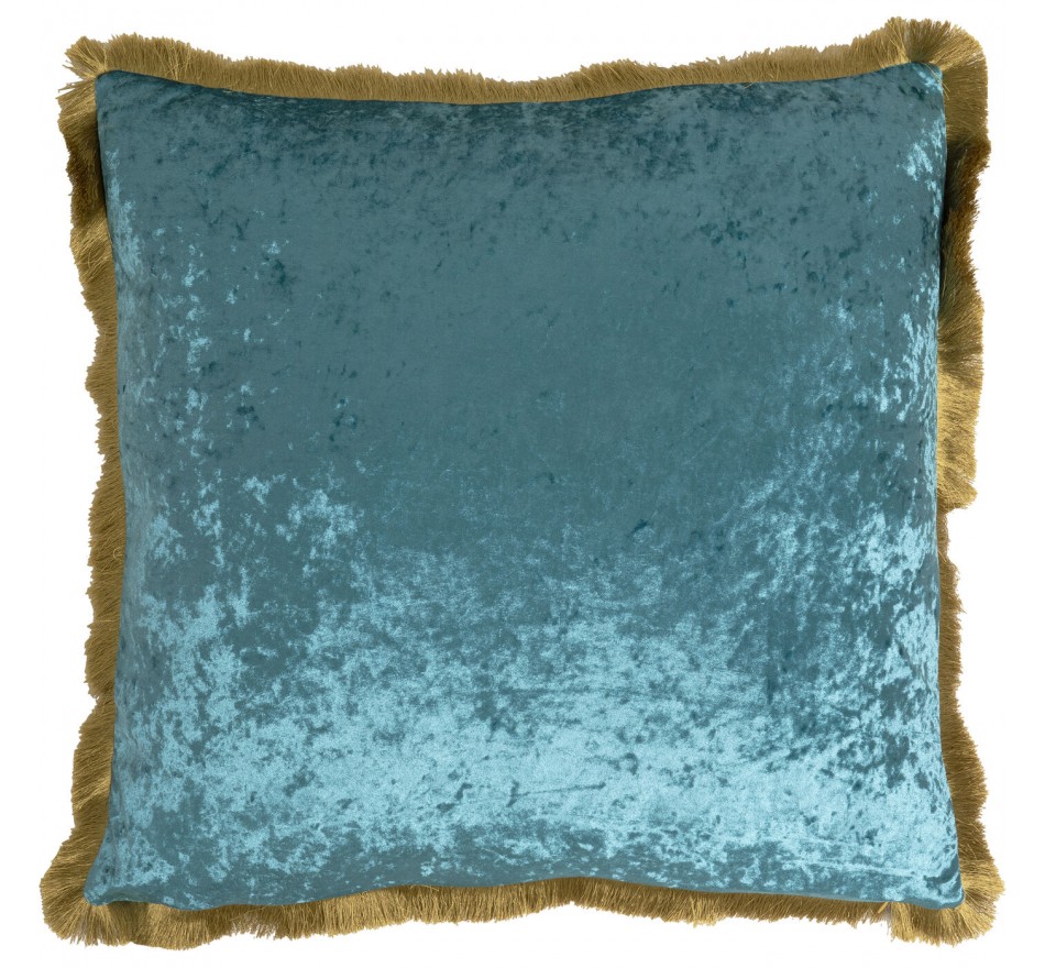 Cushion Fringe Cannes 55x55cm blue Kare Design Cushion Fringe Cannes 55x55cm blue Kare Design