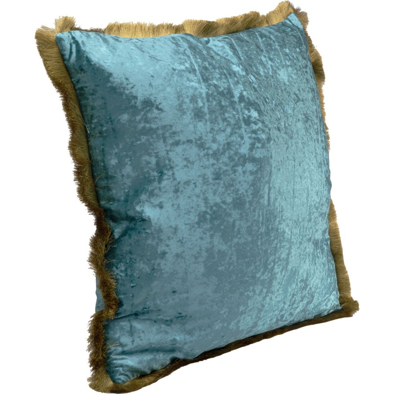 Cushion Fringe Cannes 55x55cm blue Kare Design