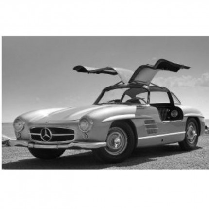 Glass Picture car profile 50x40cm Kare Design