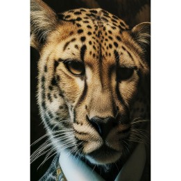 Wandfoto luipaard pak 30x40cm Kare Design